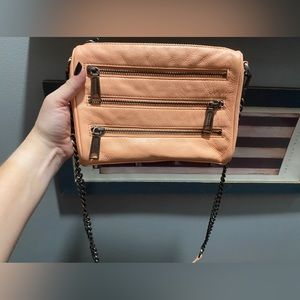 Rebecca Minkoff Leather Crossbody Purse, COA